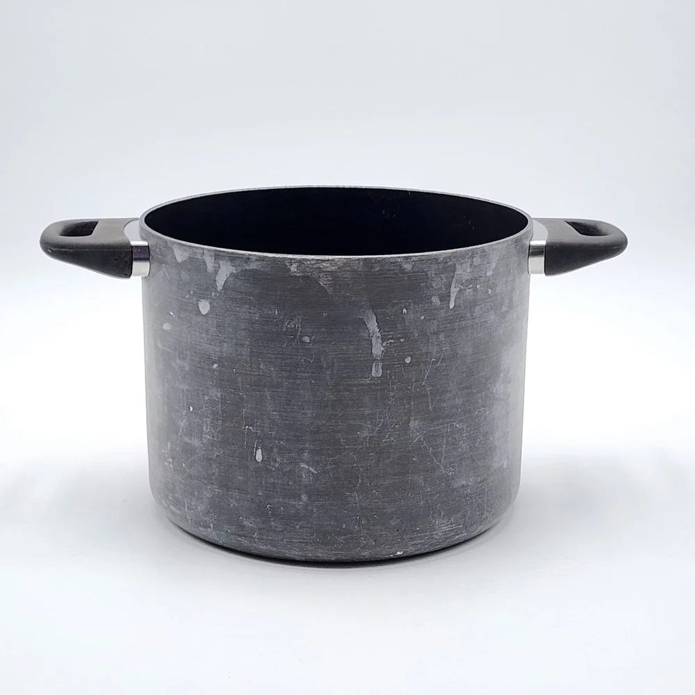 Revere Ware 1801 Black 8‎ Qt Stock Pot Hard Anodized Nonstick No Lid Indonesia